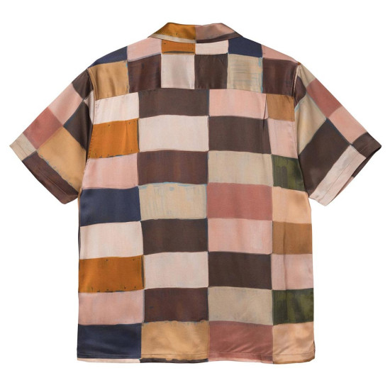 Stussy Ανδρικό πουκάμισο Painted Check Silk Shirt